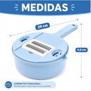 Kit Ralador e Fatiador de Vegetais Multifuncional - 12 Peças