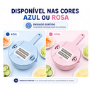 Kit Ralador e Fatiador de Vegetais Multifuncional - 12 Peças