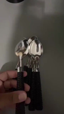 Kit 6 Facas de Mesa em Aço Inox Cabo Preto Linha Gramado achadinho