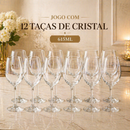 Jogo de Taças de Vinho Cristal 440ml ou 615ml