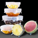 Kit de Tampas de Silicone Reutilizáveis – 6 Peças