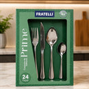 Conjunto 24 Talheres Inox