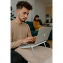 Suporte Dobrável para Notebook Ajustável Ergonômico Antiderrapante para Mesa achadinho