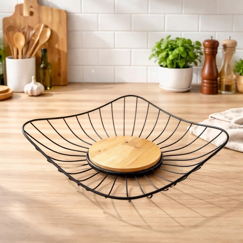 Fruteira de Mesa para Armazenamento de Frutas e Verduras achadinho