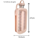 Forma de Gelo Multiuso para Bebidas e Conservação de Líquidos achadinho