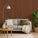 Papel de Parede Decorativo Cinza Estilo Ripado para Ambientes Internos achadinho