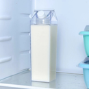 Garrafa Vidro Tampa Leite Sucos Bebidas Geladeira Mesa Cozinha Recipiente