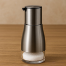 Porta Temperos de Vidro 320ml com Detalhes em Inox para Cozinha achadinho