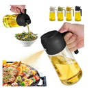 Borrifador Vidro Azeite Vinagre 470ml Spray Dosador Cozinha Salada Tempero