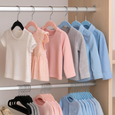 Kit de Cabides de Veludo Antiderrapantes para Organização de Closet achadinho