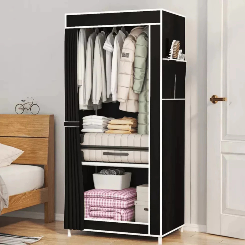 Mini Guarda-Roupa Organizador com Sapateira e Prateleiras para Closet achadinho