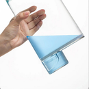 Dispenser Plástico Transparente Tampa Hermética Dosador Recipiente Líquido Cozinha