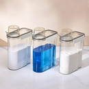 Dispenser Plástico Transparente Tampa Hermética Dosador Recipiente Líquido Cozinha