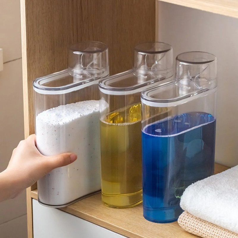 Dispenser Plástico Transparente Tampa Hermética Dosador Recipiente Líquido Cozinha