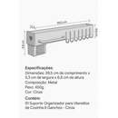 Suporte Organizador Cozinha 10 Ganchos