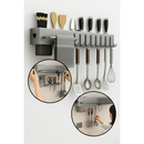 Suporte Organizador Utensílios Cozinha 10 Ganchos Porta Talheres Decoração