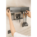 Suporte Organizador Utensílios Cozinha 10 Ganchos Porta Talheres Decoração