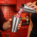 Coqueteleira Profissional em Inox 820ml Misturador de Bebidas para Bar e Bartender