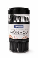 Talheres Mônaco 21 Peças Preta